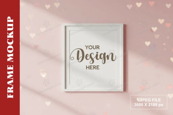 Download Valentine’s Day Wall Art Mockup 2 - Art mockup Collection