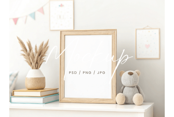 Download Frame Art Mockup for Nursery - Art mockup Collection